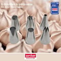 Miniatyrbild 2 av 6: Set av 6 stora metallspritsar Zenker Smart Pastry