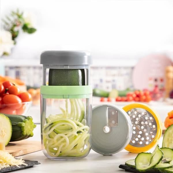 Spiralizer och grönsaksrivjärn med Vigizer-recept InnovaGoods