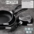 Miniatyrbild 2 av 4: Well home mobiliario - dekoration - WH4266 - Lot om 3 stekpannor 16/20/24 CM pressad aluminium