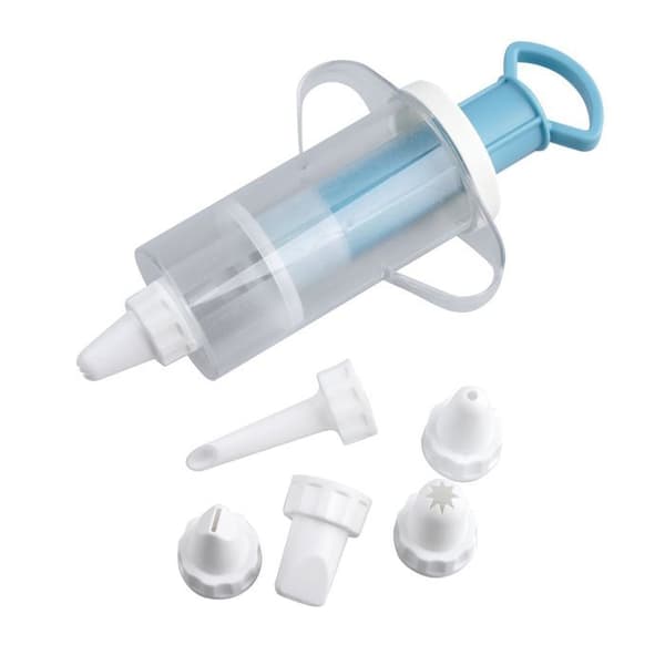 Tårtdekoreringsspruta - Zenker - 42803 - 6 munstycken - Plast - Lätt tårtdesign