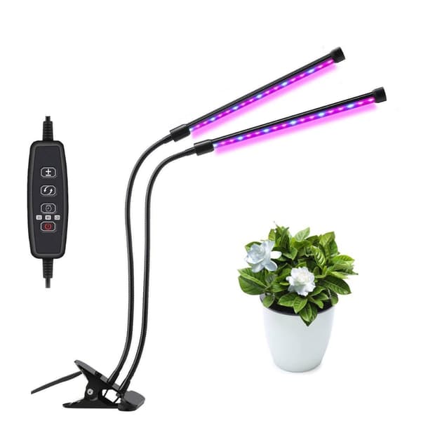 Plantelampe, 60 LED fullspektret vokselampe Plantelys Plantelampe 3 timere