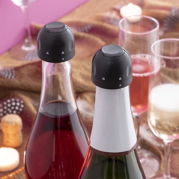 Set med Fizzave InnovaGoods Champagne Corks Pack med 2 enheter