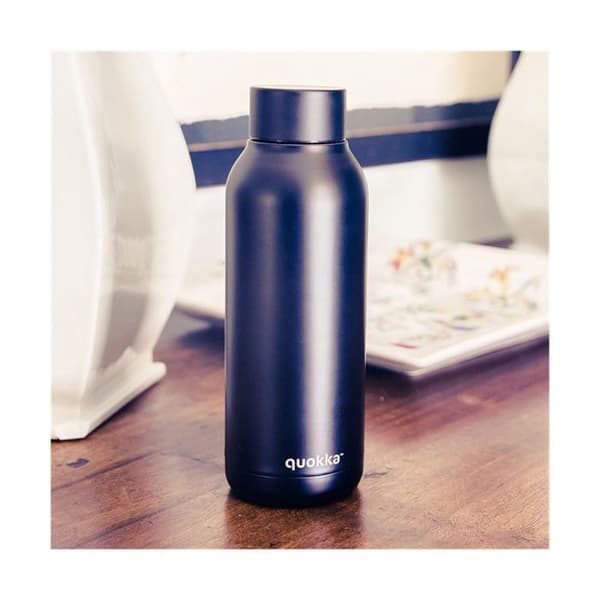 Flaska - Quokka - 11825 - Rostfritt Stål - 510ml - Jet Black