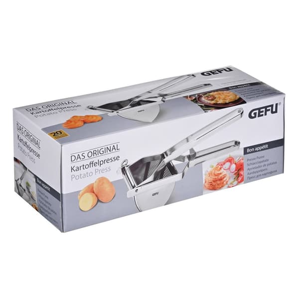 GEFU ORIGINAL ruostumattomasta teräksestä valmistettu perunapuristin