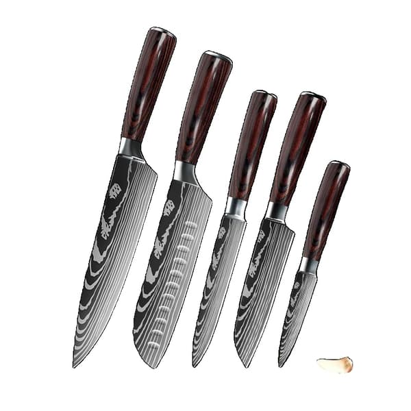 Kockknivset, rostfria blad, ergonomiskt handtag,ADIEF