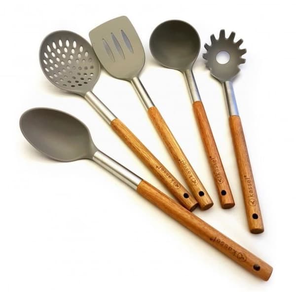 Köksredskap - Kassel - 93571 - Akacia - Termoplastisk nylon - 5 delar