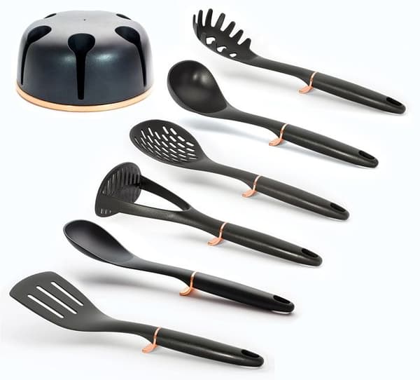 Köksredskap - BERLINGERHAUS - BH-6209 - Nylon - Tål 220°C - 7 delar