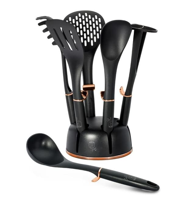 Köksredskap - BERLINGERHAUS - BH-6209 - Nylon - Tål 220°C - 7 delar