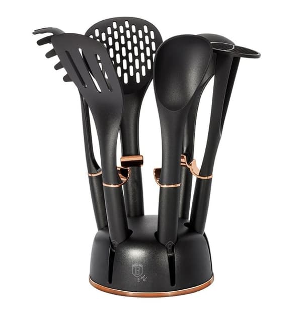 Köksredskap - BERLINGERHAUS - BH-6209 - Nylon - Tål 220°C - 7 delar