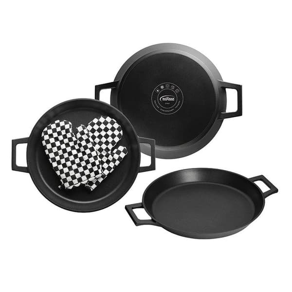 -SERIE ABSOLUT BLACK. PAELLERA 36 CM.