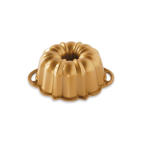 Årsdag Bundt Form 6-kopp-Guld