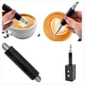 Miniatyrbild 5 av 5: INF Latte Art Penna & Borste Set - Professionella Kaffeverktyg