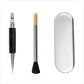 Miniatyrbild 1 av 5: INF Latte Art Penna & Borste Set - Professionella Kaffeverktyg
