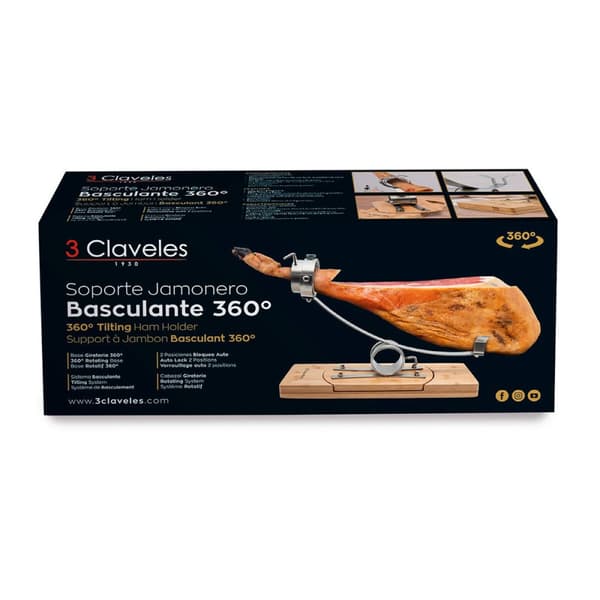 Skinkhållare 3 Claveles