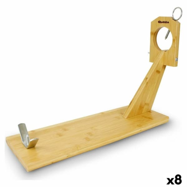 Spansk Skinkhållare i Trä Quttin Bambu 48,8 x 16,5 x 34 cm (8 antal)