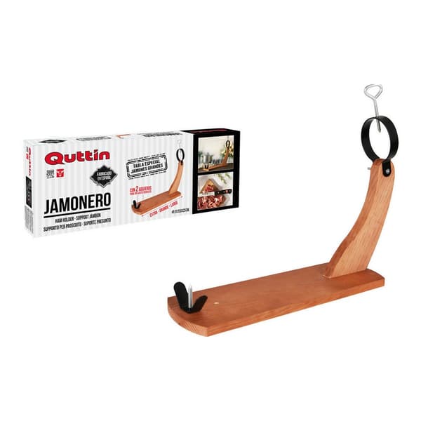 Skinkeholder i Træ Quttin (49,5 x 15,6 x 25 cm)