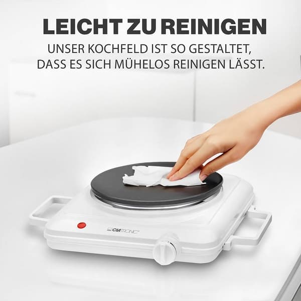 Clatronic EKP3582 271698 Kokplatta med manuell temperaturinställning