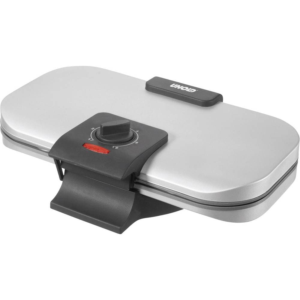 Unold 48241 Dubbelt våffeljärn med manuell temperaturinställning Rostfritt stål