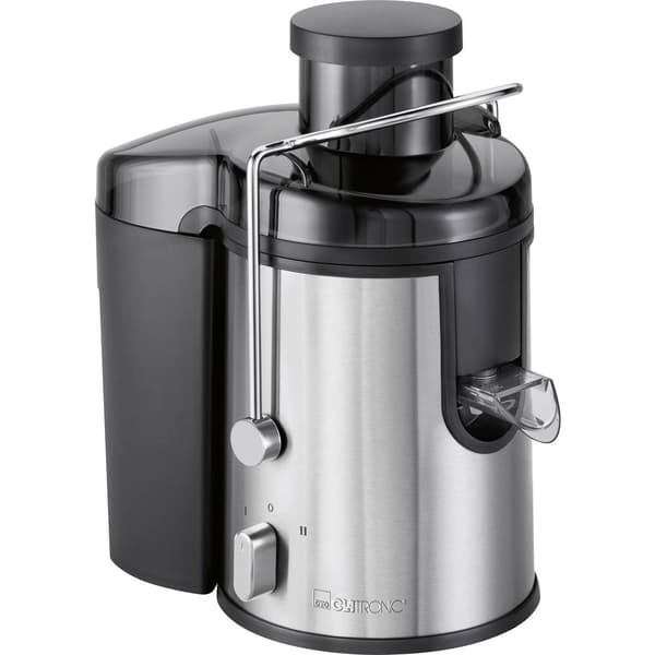 Clatronic Råsaftcentrifug AE3666 400 W Svart, Rostfritt stål direkt saftutlopp