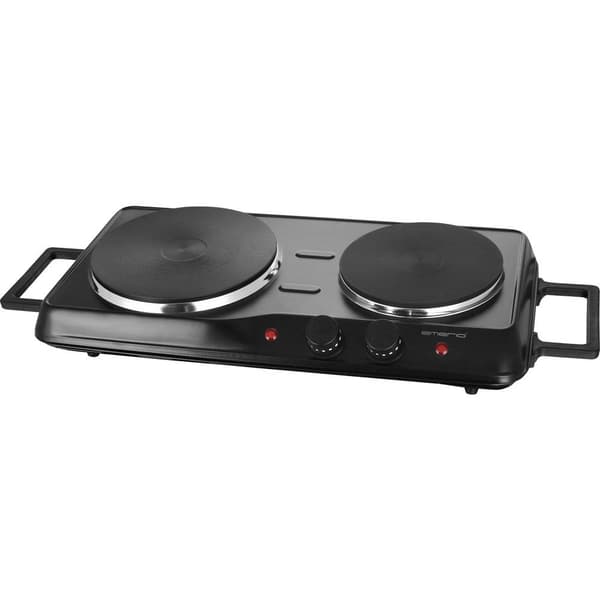 EMERIO HP-114482.7 HP-114482.7 Dubbel kokplatta Svart