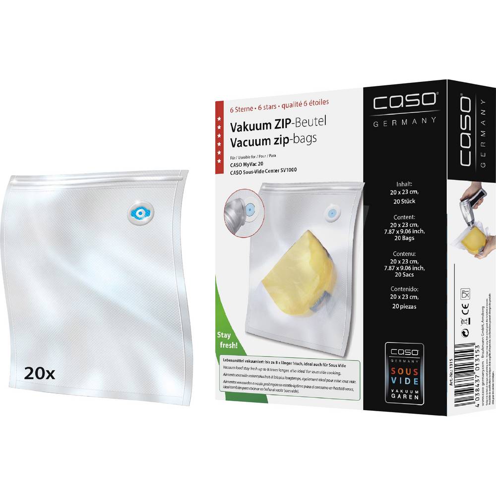 CASO 1315 Vakuumpåse