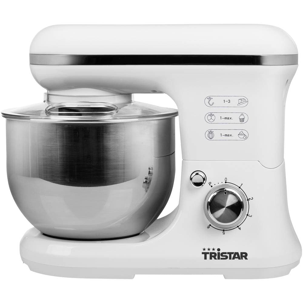 Tristar MX-4817 Köksmaskin 1200 W Vit, Silver