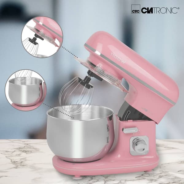 Clatronic KM 3711 Bakmaskin 1100 W Rosa