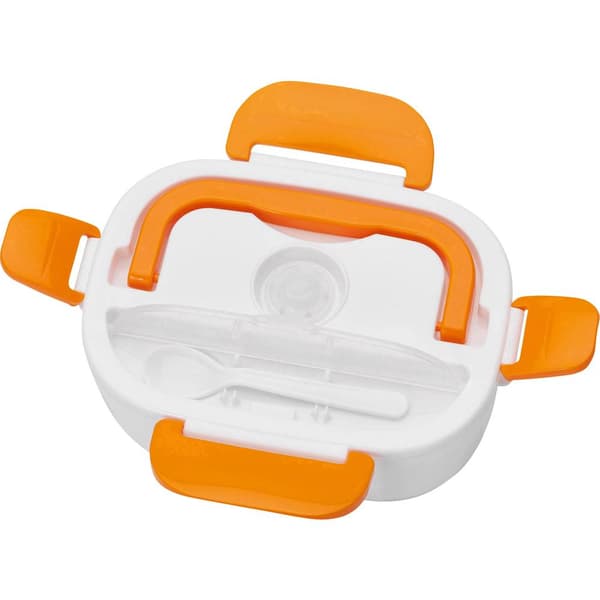 Clatronic LB 3719 Elektrisk lunchlåda Vit, Orange