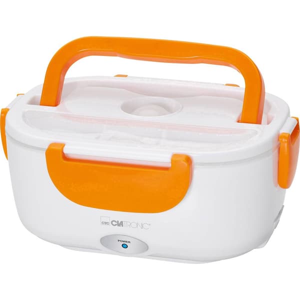 Clatronic LB 3719 Elektrisk lunchlåda Vit, Orange