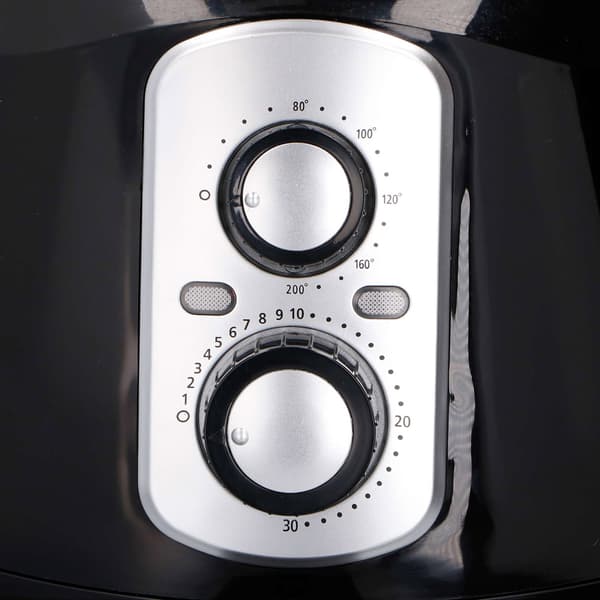 Cuisinier Deluxe  Air Fryer 1400W 3.6L Musta