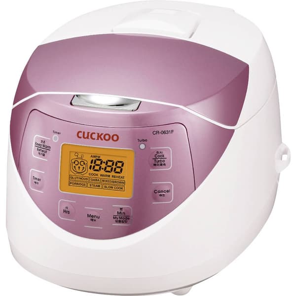 Cuckoo CR-0631F Riskokare Vit, Rosa