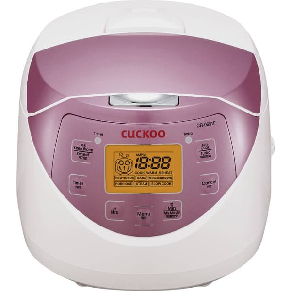 Cuckoo CR-0631F Riskokare Vit, Rosa