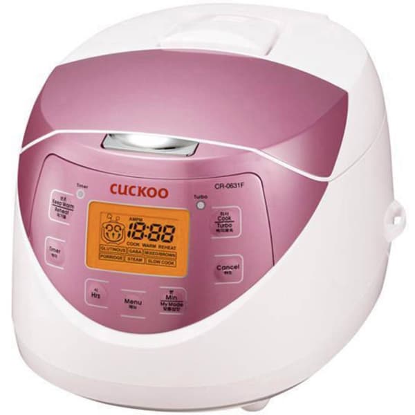 Cuckoo CR-0631F Riskokare Vit, Rosa