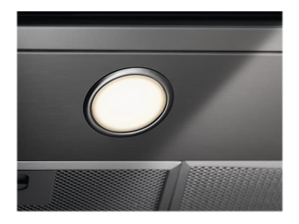 Electrolux Serie 700 LFT766X - Kåpa - skorsten, plan - bredd: 59.8 cm - djup: 45.4 cm - utsug och cirkulation - rostfritt stål