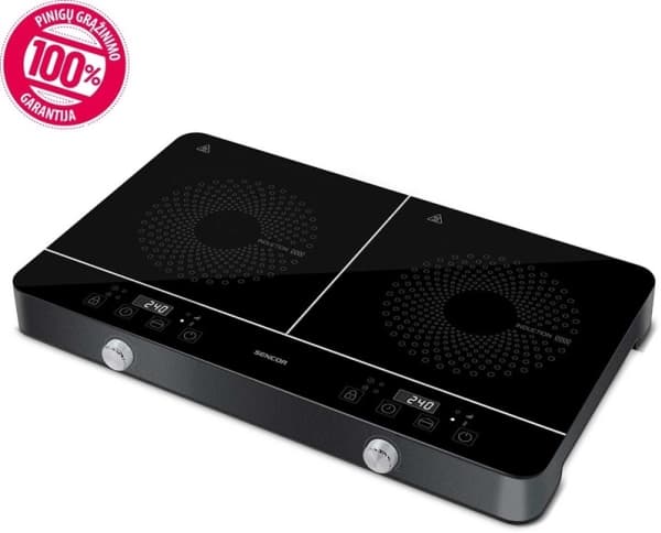 Sencor SCP 4201GY frittstående platetopp