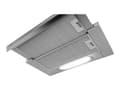 Miniatyrbilde 5 av 5: Bosch panser DFT63AC50 serie 4 teleskopisk, energiklasse D, bredde 60 cm, 368 m³/t, mekanisk, sølv, LED