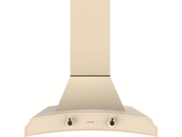 Gorenje Classico DK63MCLI - Kåpa - skorsten - bredd: 60 cm - djup: 50 cm - utsug och återcirkulering (-) - elfenben