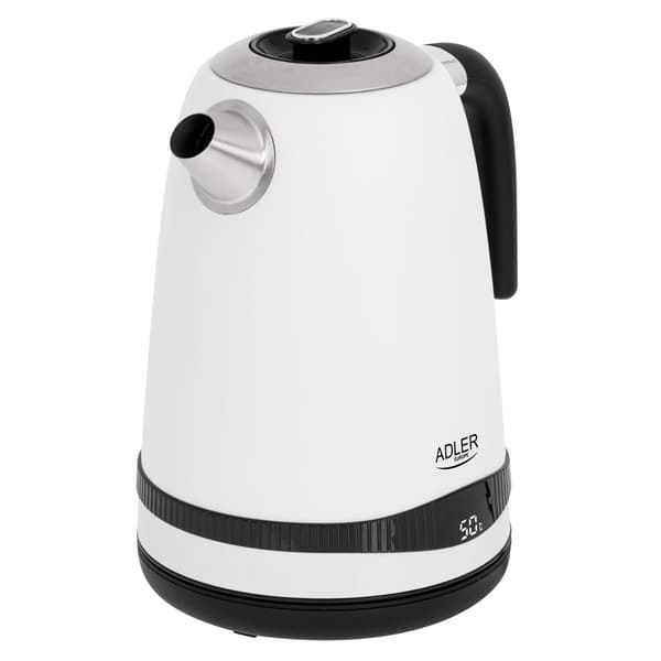 Vannkoker med LCD-skjerm fra Adler 1,7L
