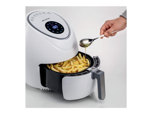 Ariete 4618, Kuumakiertoilmakypsennin, 5,5 L, 2,5 kg, 200 °C, 7 henkilö(t), 60 min