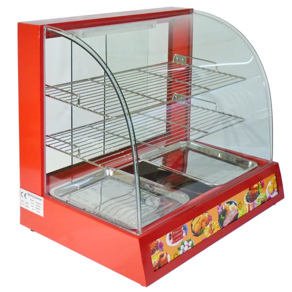 60cm Bredt Elvarmeskab i glas | MonsterShop