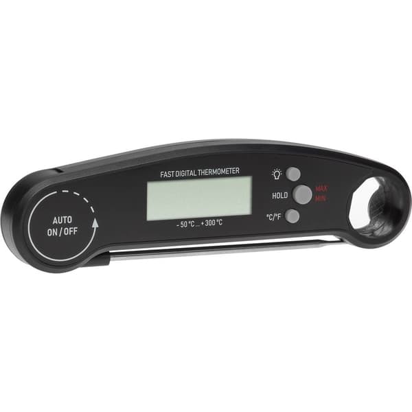 TFA Dostmann 30.1061.01 Kökstermometer °C/°F-format, Babykost, Käftar, Stek, Medborgare, Fett, Flytande ämnen, Halvfast