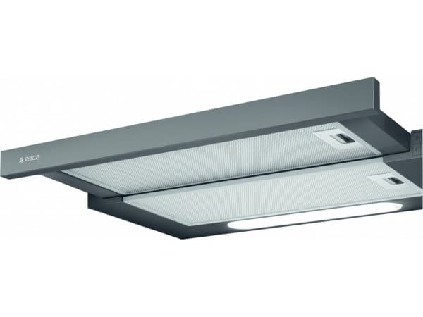 Elica Elite 14 LUX BL/A/50 - Panser - teleskopisk - bredde: 49.8 cm - dybde: 28 cm - ekstraksjon og resirkulasjon (-) - svart
