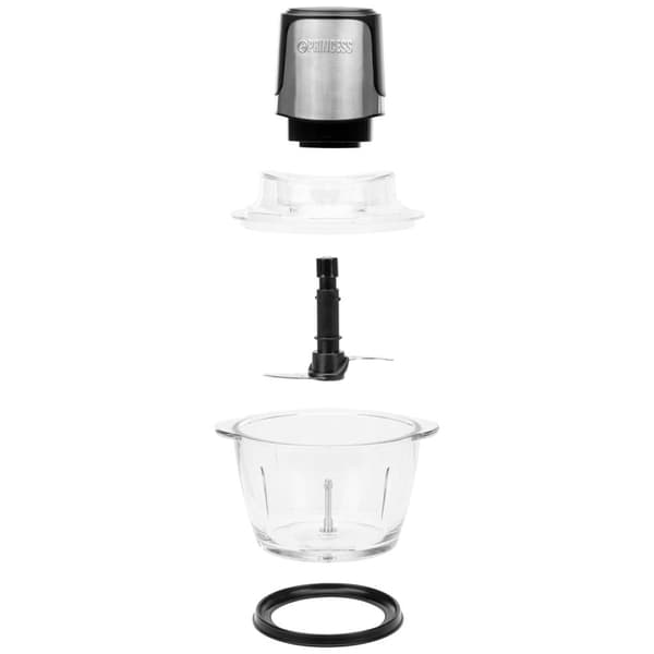 Princess 221051 Matberedare 300 W Silver, Svart