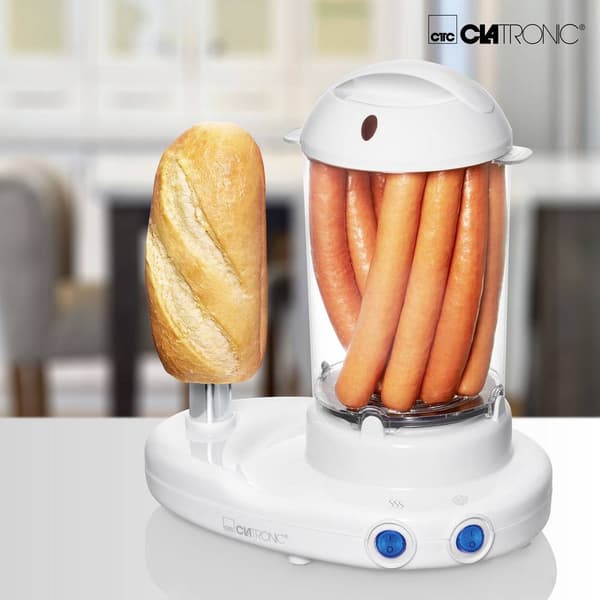 Clatronic HDM 3420 EK N Hot-Dog-grill Vit