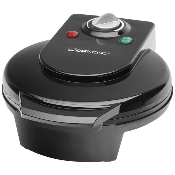 Clatronic WA 3491 Våffeljärn Non-stick-beläggning Svart