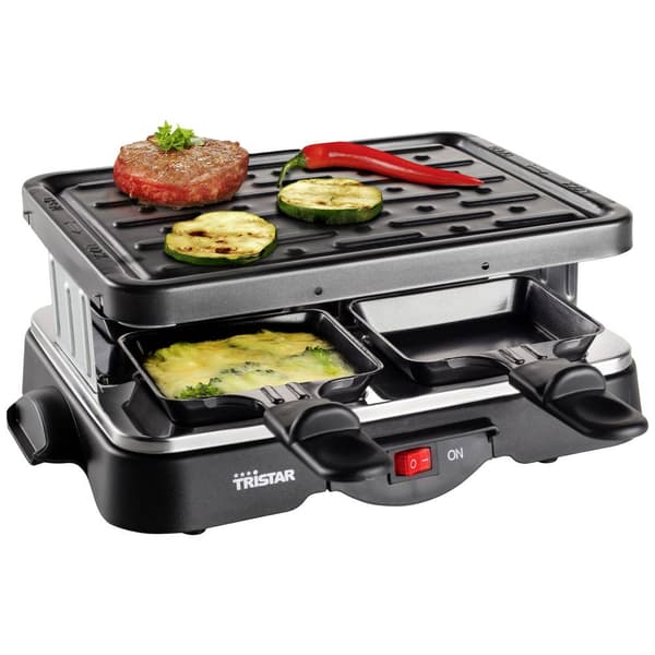 Tristar RA-2949 Raclette 4 pannor Svart
