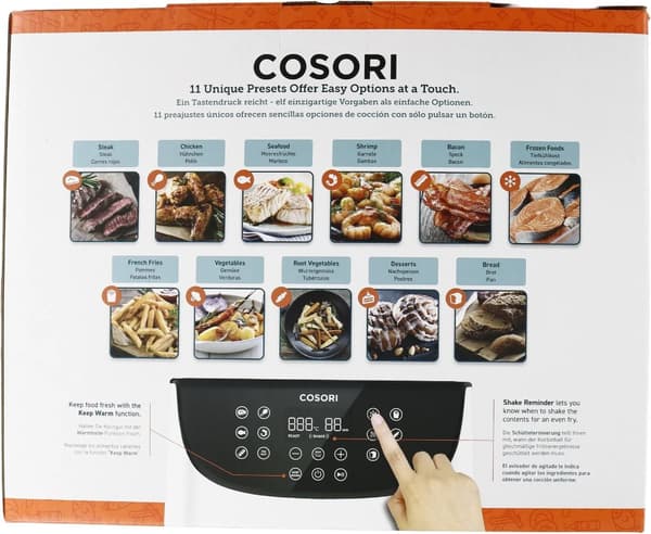 Cosori Premiuim Air Fryer Valkoinen - 5,5 litraa