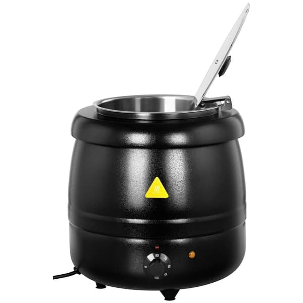Royal Catering Elektrisk soppkittel - 10 L - 400 W - Svart