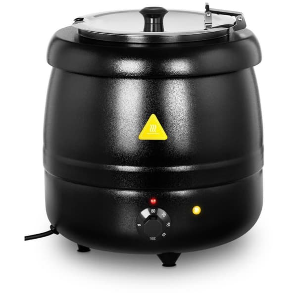 Royal Catering Elektrisk soppkittel - 10 L - 400 W - Svart