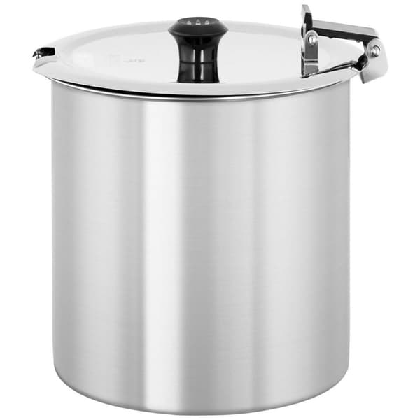 Royal Catering Elektrisk soppkittel - 10 L - Stål - Vit beläggning